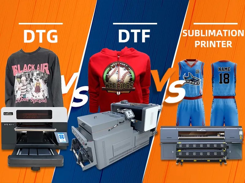 DTG vs DTF vs Sablon Sublimasi: Apa Perbedaannya?