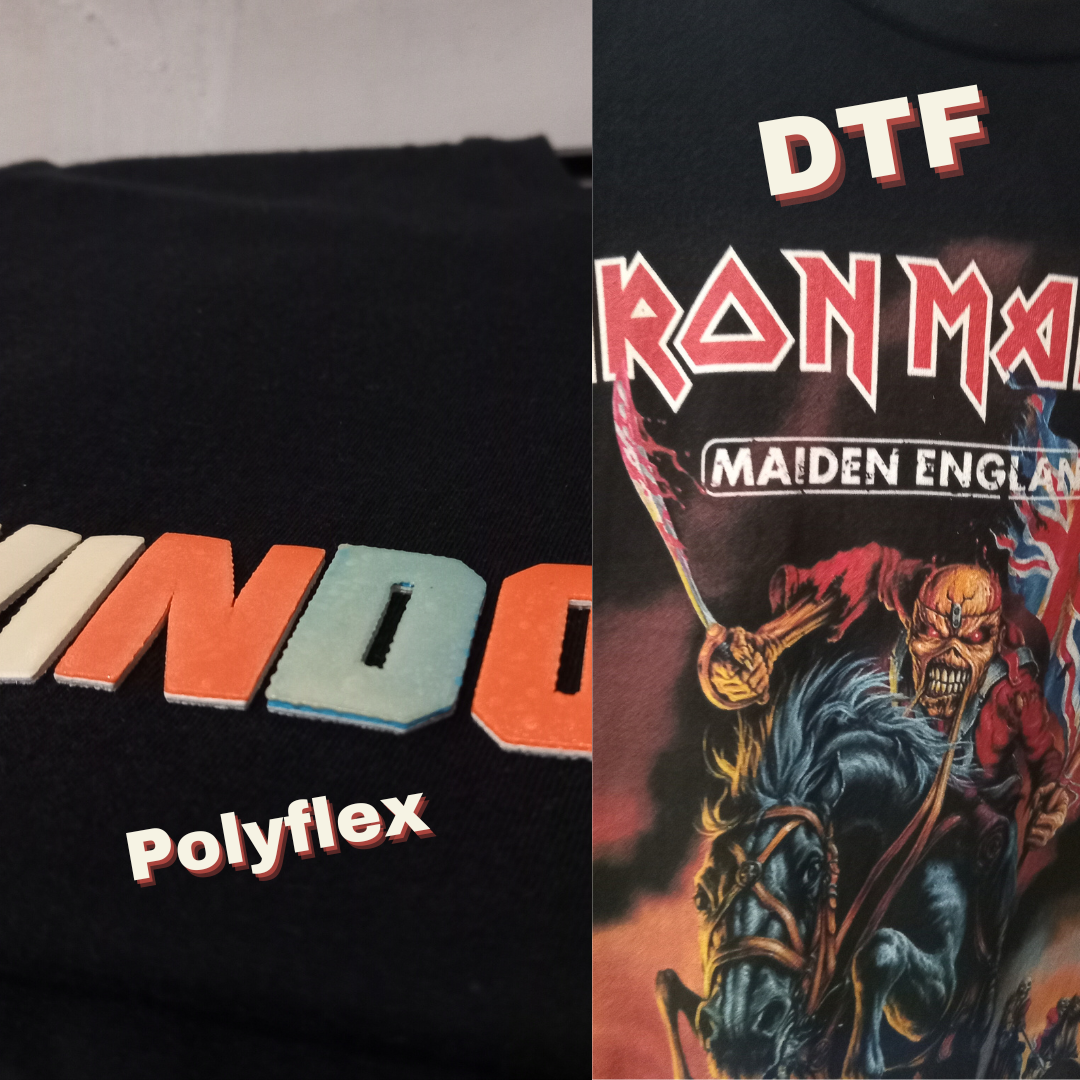 Sablon Polyflex VS Cetak DTF mana yang lebih unggul?