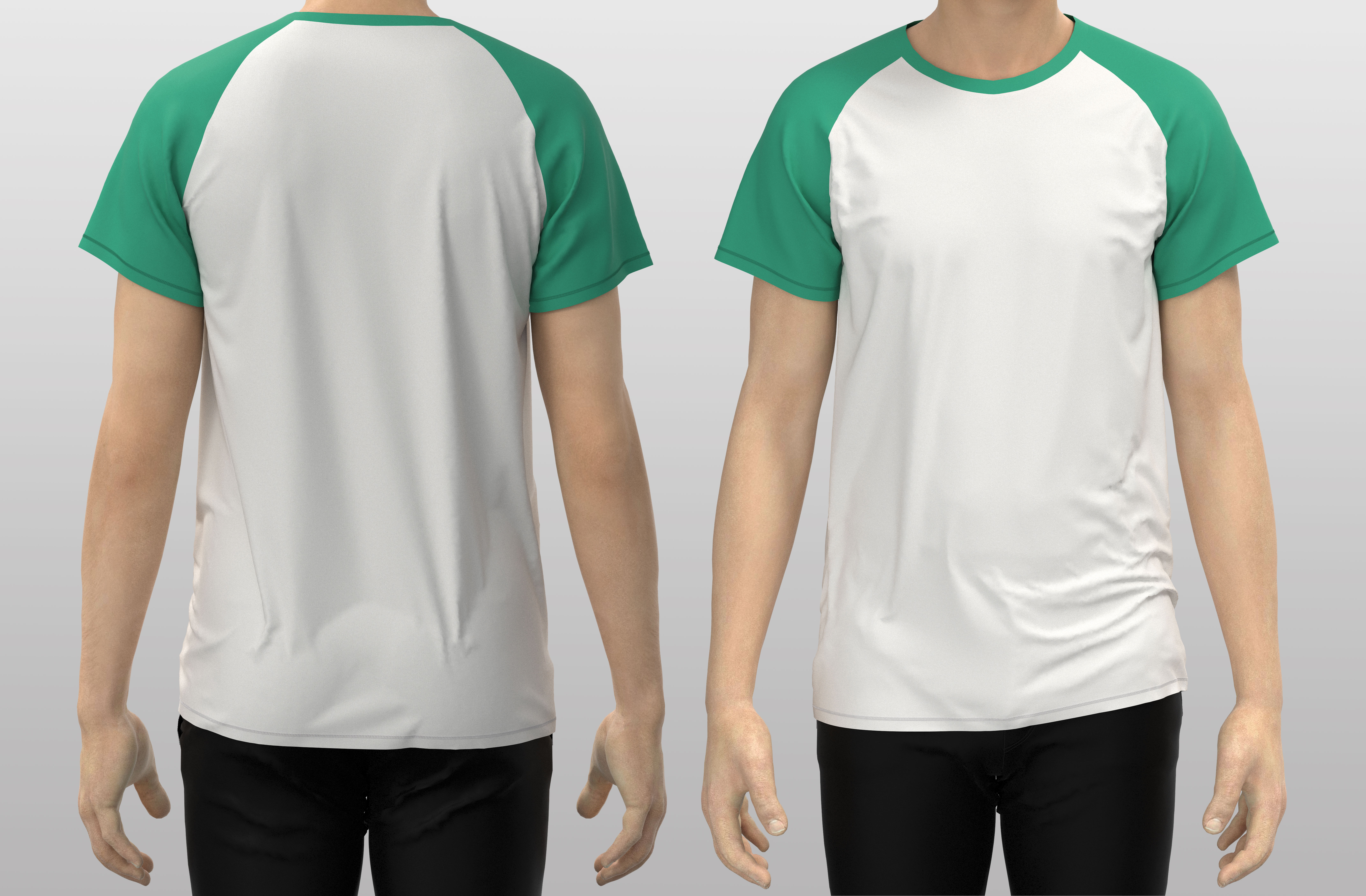 Tipe - Tipe Baju Raglan Yang ada di Toko Kaos Polos Jakarta