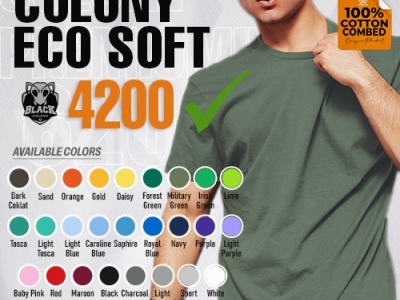 Deretan Kaos   Cotton Combed 30s di Windofa Apparel
