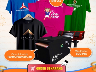 Kaos Sablon 20.000an Untuk Promosi