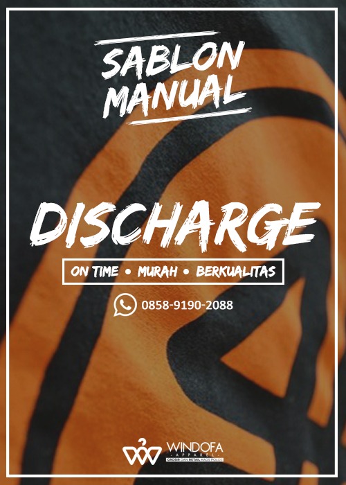 sablon discharge
