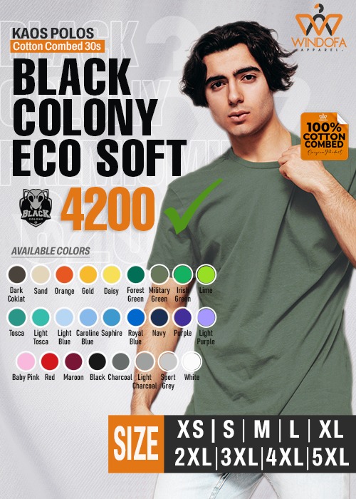 kaos cotton combed