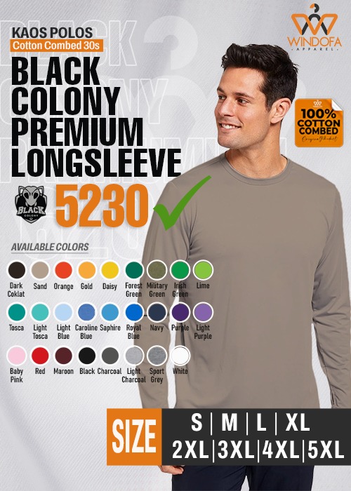 kaos cotton combed