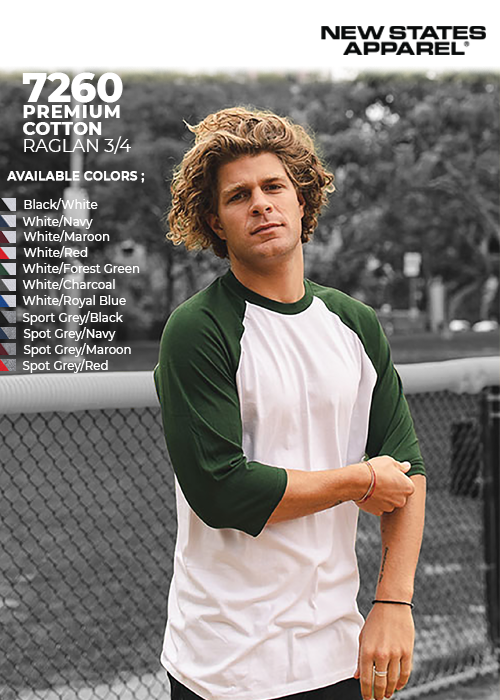kaos raglan nsa
