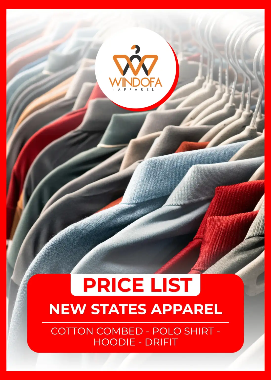 Pricelist New States Apparel