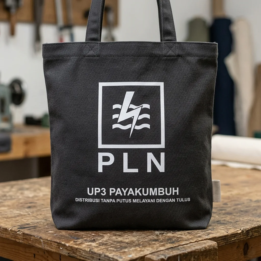 Paket Lengkap Tas Canvas dan Sablon DTF A4 Custom
