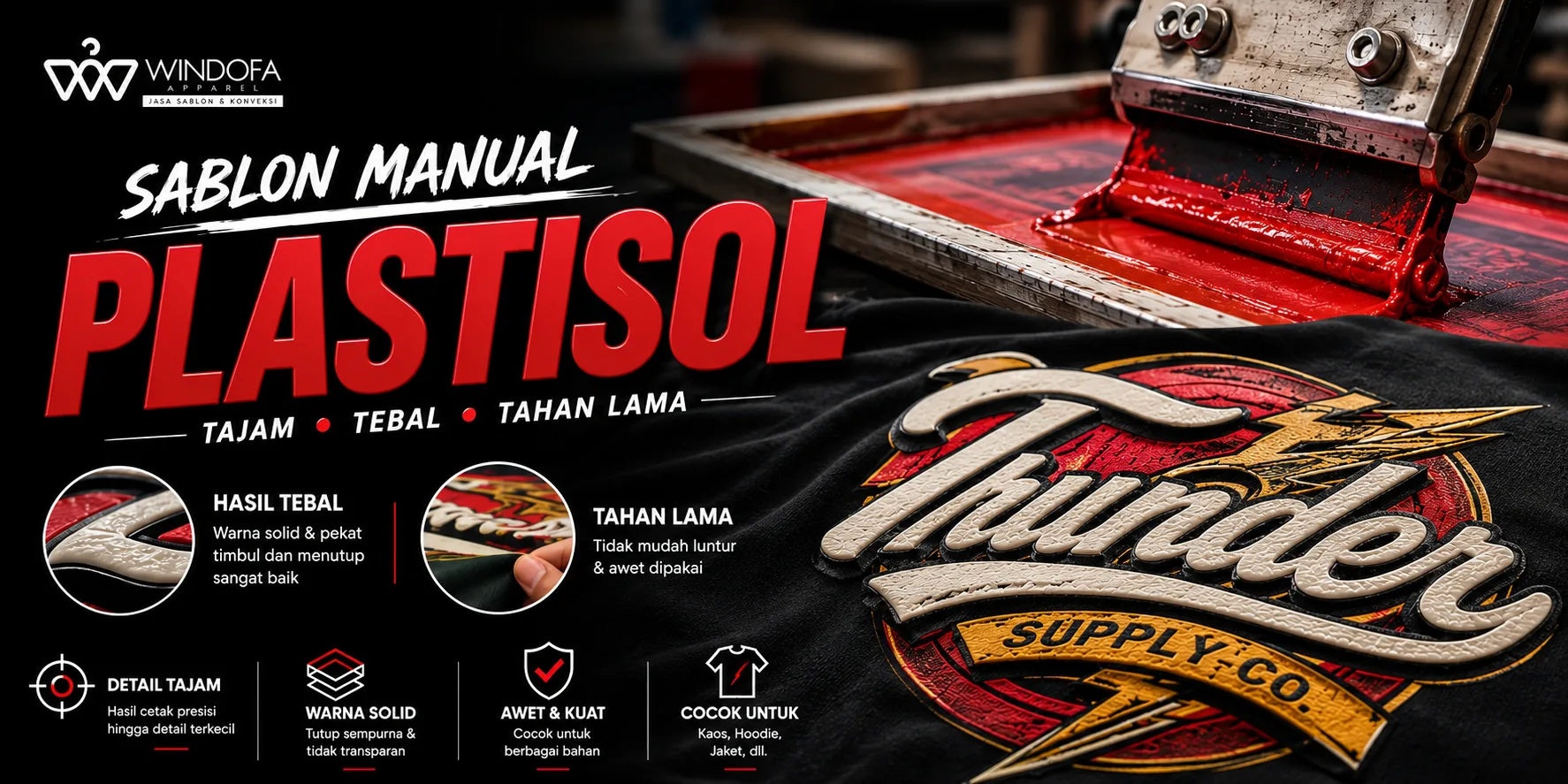 Jasa Sablon Plastisol
