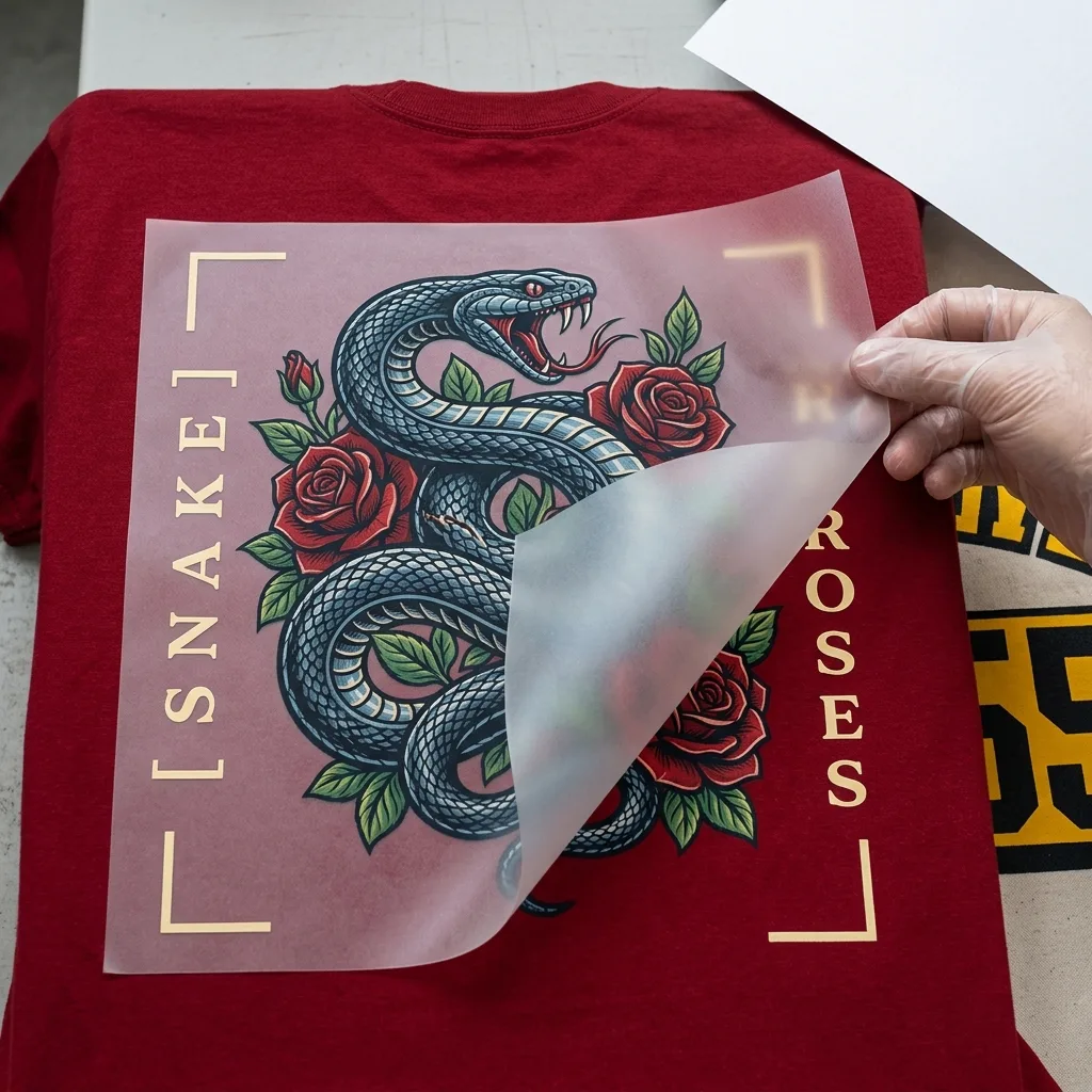 Paket Lengkap Kaos TC 30s dan Sablon DTF A4 Custom